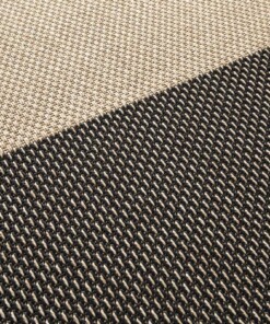 Tapis d'Extérieur - Bask Tier Beige/Noir