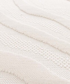 Tapis Rond Marbre - Elevé Marbe Ivoire