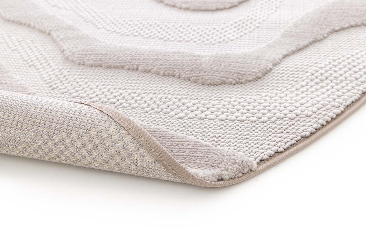 Tapis Rond Marbre - Elevé Marbe Taupe Tapis Rond Marbre - Elevé Marbe Taupe