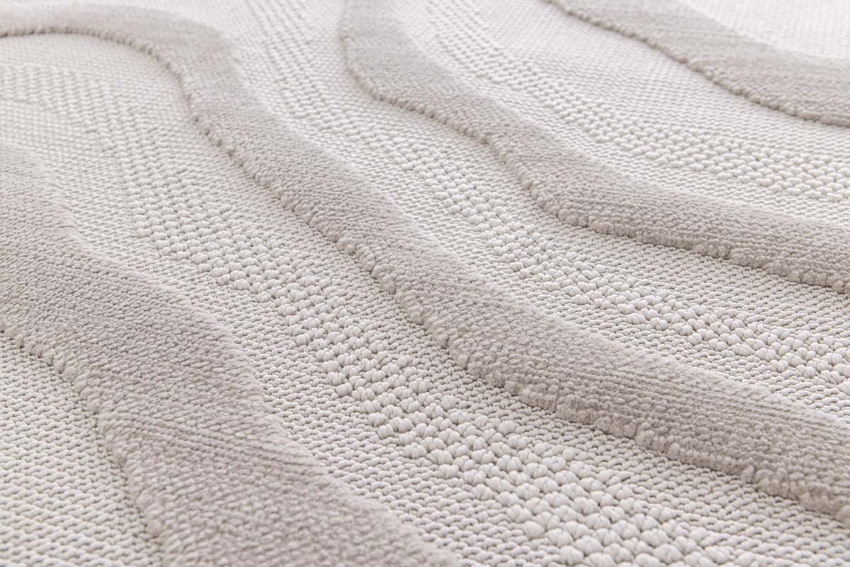 Tapis Rond Marbre - Elevé Marbe Taupe Tapis Rond Marbre - Elevé Marbe Taupe