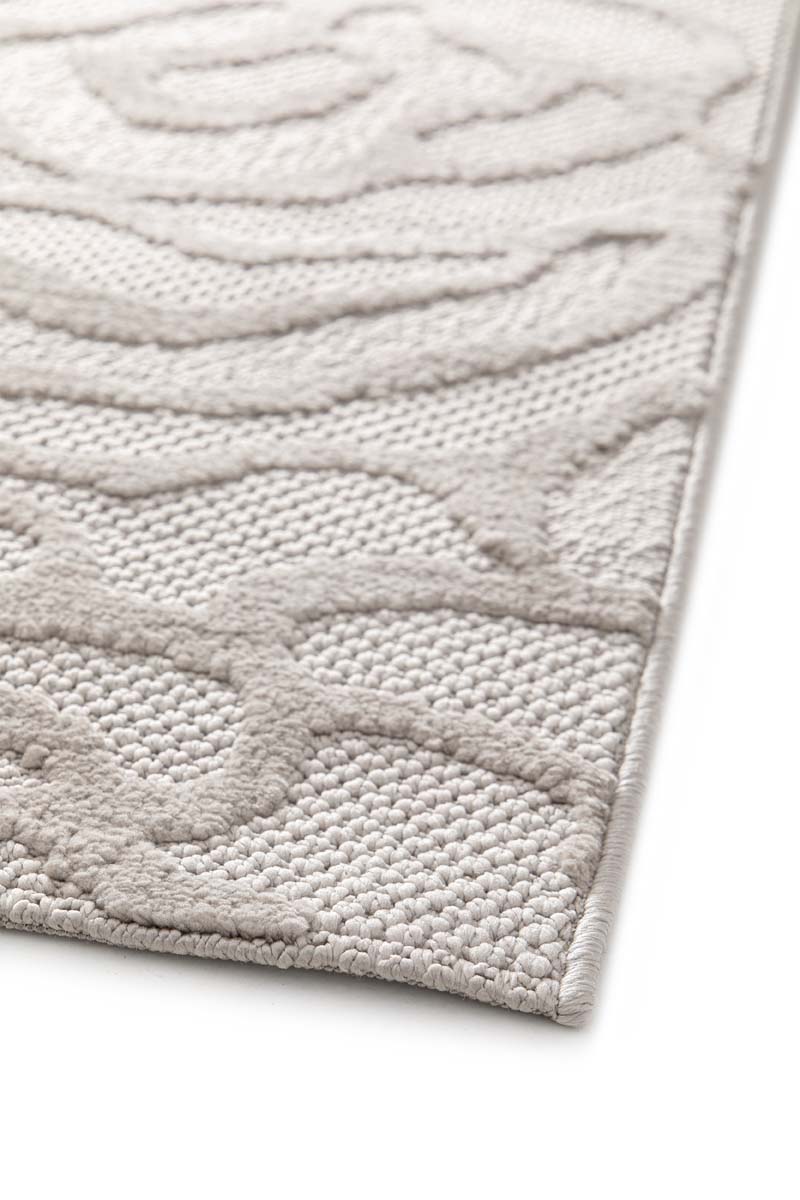 Tapis Fleur - Elevé Pétale Taupe Tapis Fleur - Elevé Pétale Taupe