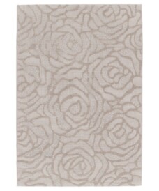 Tapis Fleur - Elevé Pétale Taupe - overzicht, thumbnail