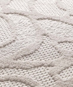 Tapis Fleur - Elevé Pétale Taupe Tapis Fleur - Elevé Pétale Taupe