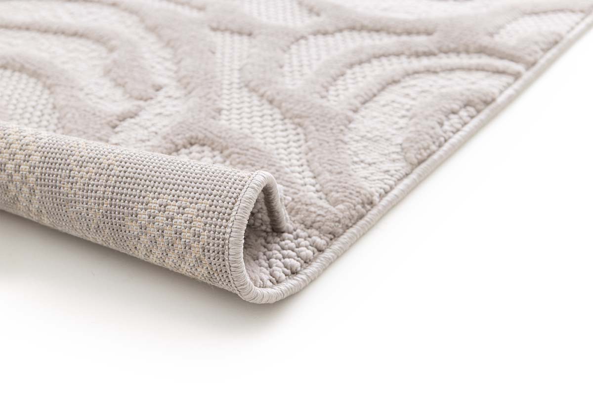 Tapis Fleur - Elevé Pétale Taupe Tapis Fleur - Elevé Pétale Taupe