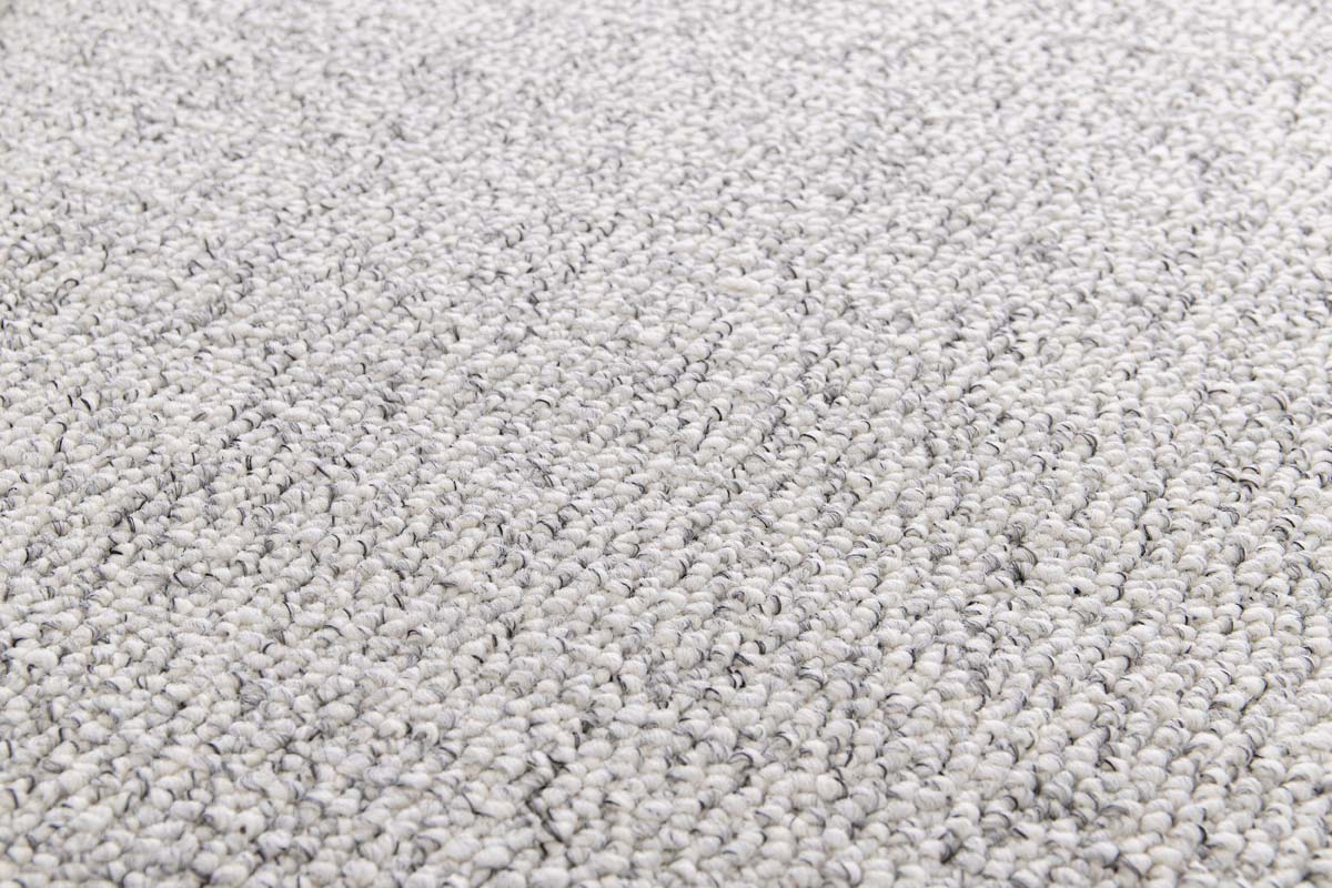 Tapis lavable en laine - EcoFibre ivoire/anthracite Tapis lavable en laine - EcoFibre ivoire/anthracite