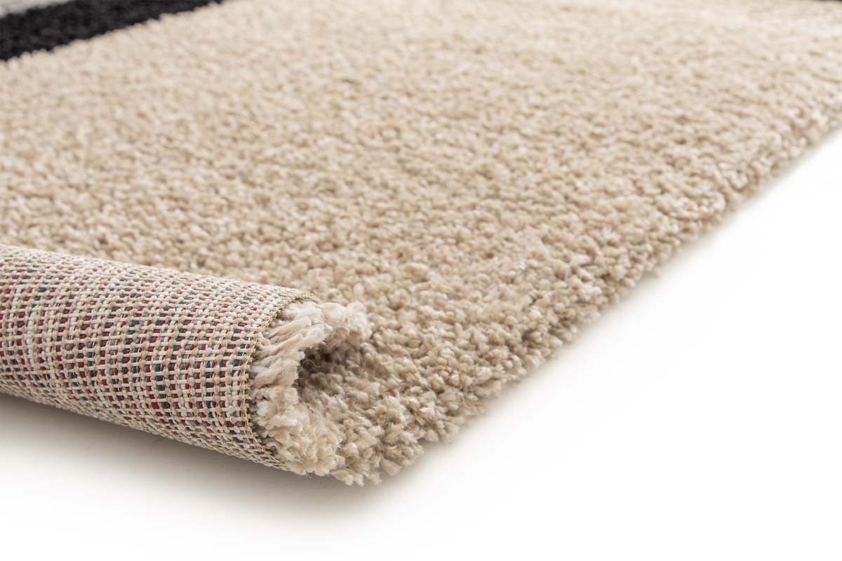 Tapis Poil Haut - Mirage Empilé Gris/Noir Tapis Poil Haut - Mirage Empilé Gris/Noir