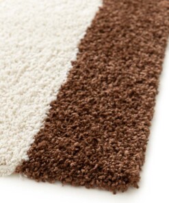 Tapis Poil Haut - Mirage Empilé Vert Olive/Jaune