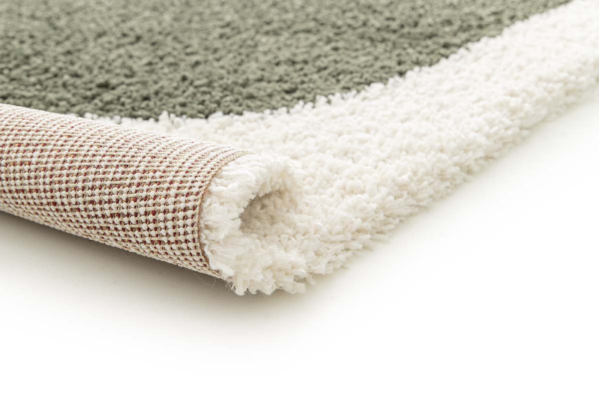 Tapis Poil Haut - Mirage Enclave Vert Olive/Jaune Tapis Poil Haut - Mirage Enclave Vert Olive/Jaune