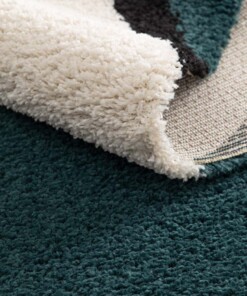 Tapis Poil Haut - Mirage Éclipse Pétrole