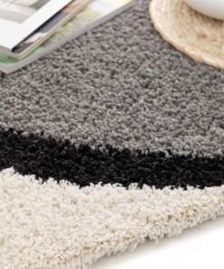 Tapis Poil Haut - Mirage Éclipse Gris