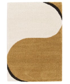 Tapis Poil Haut - Mirage Éclipse Jaune Ambre - overzicht