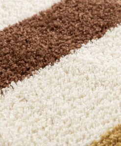 Tapis Poil Haut - Mirage Rainbow Jaune Ambre