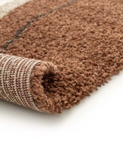 Tapis Poil Haut - Mirage Rivage Vert Olive/Jaune