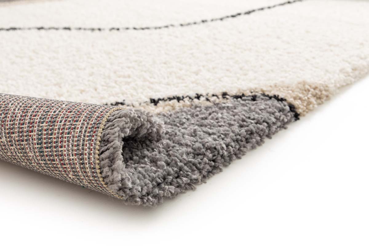 Tapis Poil Haut - Mirage Rivage Gris/Beige Tapis Poil Haut - Mirage Rivage Gris/Beige