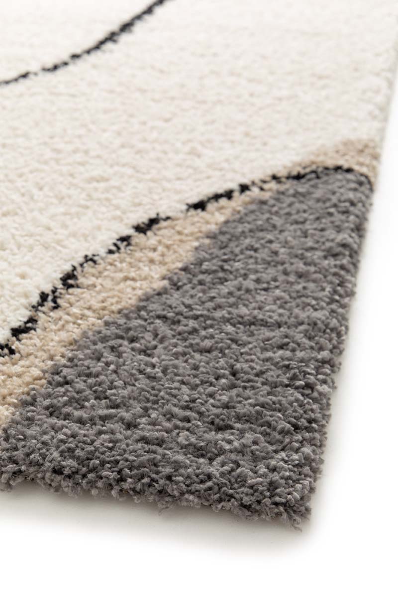 Tapis Poil Haut - Mirage Rivage Gris/Beige Tapis Poil Haut - Mirage Rivage Gris/Beige