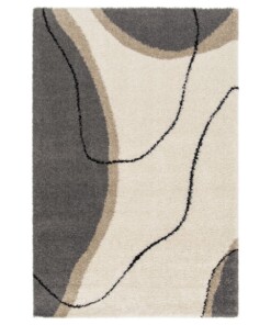 Tapis Poil Haut - Mirage Rivage Gris/Beige - overzicht