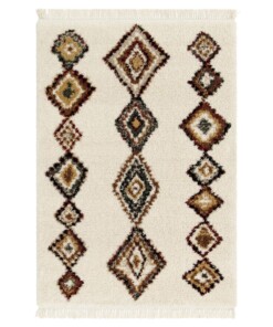 Tapis Berbère - Atlas Nomad Ivoire/Marron - overzicht