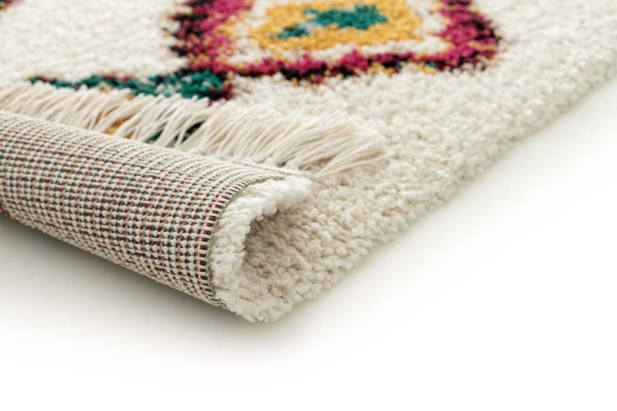 Tapis Berbère - Atlas Nomad Ivoire/Multicolore Tapis Berbère - Atlas Nomad Ivoire/Multicolore