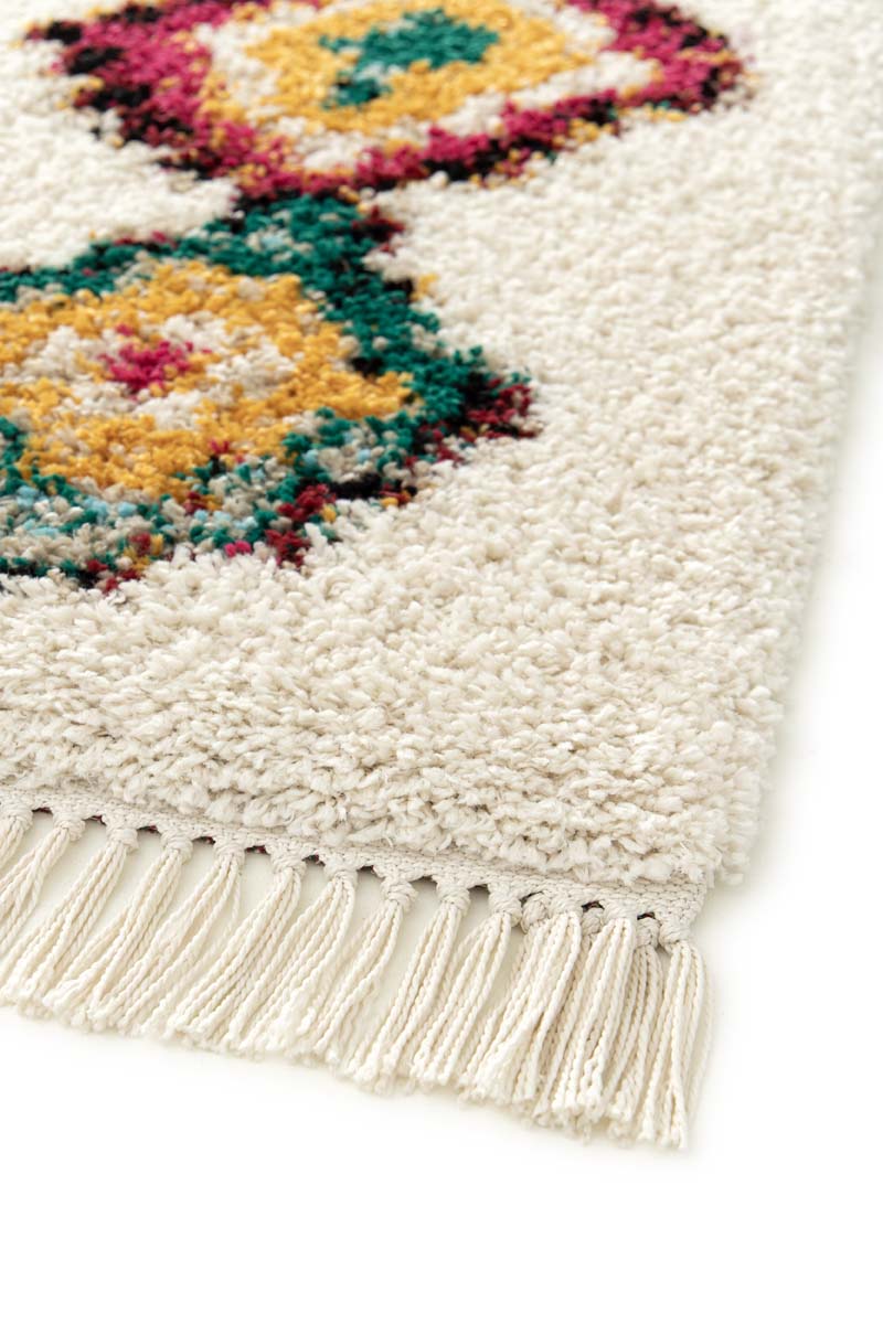 Tapis Berbère - Atlas Nomad Ivoire/Multicolore Tapis Berbère - Atlas Nomad Ivoire/Multicolore