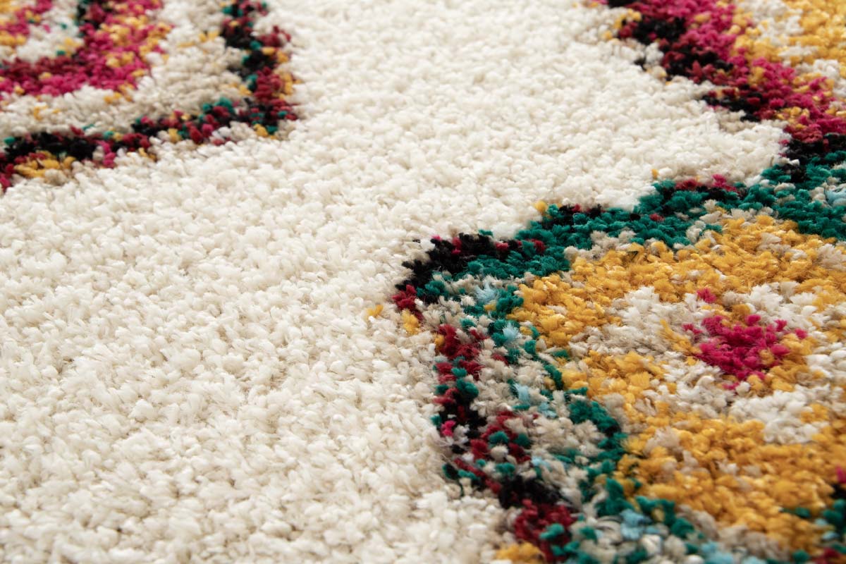 Tapis Berbère - Atlas Nomad Ivoire/Multicolore Tapis Berbère - Atlas Nomad Ivoire/Multicolore