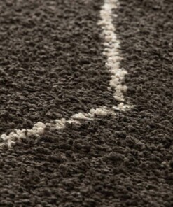 Tapis Berbère - Atlas Grid Marron Foncé