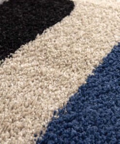 Tapis Abstrait - Atlas Forma Bleu/Multicolore Tapis Abstrait - Atlas Forma Bleu/Multicolore