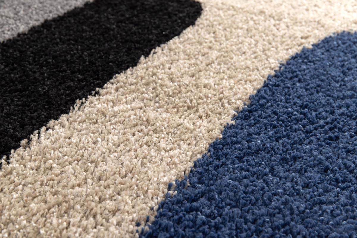 Tapis Abstrait - Atlas Forma Bleu/Multicolore Tapis Abstrait - Atlas Forma Bleu/Multicolore