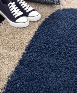 Tapis Abstrait - Atlas Forma Bleu/Multicolore