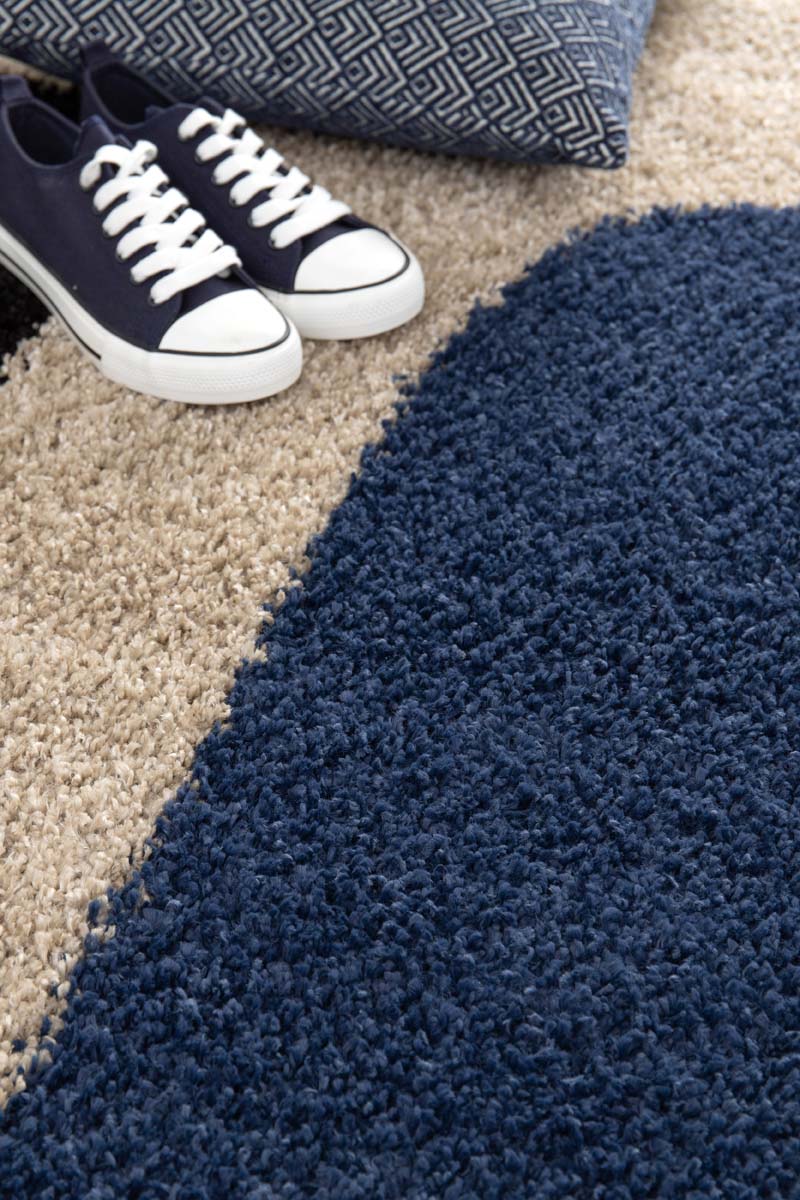 Tapis Abstrait - Atlas Forma Bleu/Multicolore Tapis Abstrait - Atlas Forma Bleu/Multicolore