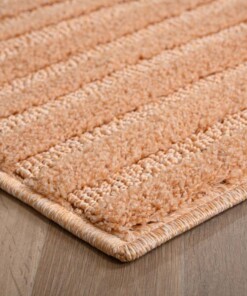 Tapis de couloir scandinave - Aven rose saumon - close up, thumbnail Tapis de couloir scandinave - Aven rose saumon - close up, thumbnail