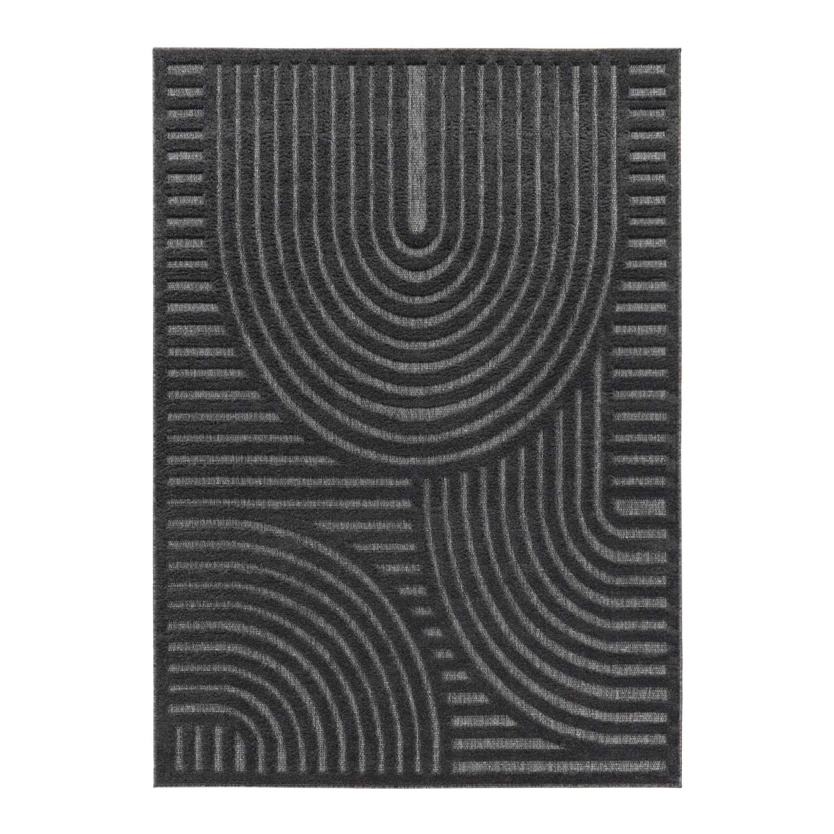 Tapis extérieur balcon - Reza anthracite - overzicht Tapis extérieur balcon - Reza anthracite - overzicht