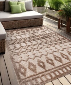 Tapis extérieur balcon - Nore beige - sfeer