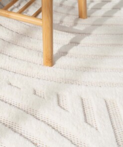 Tapis extérieur balcon - Reza blanc - close up, thumbnail Tapis extérieur balcon - Reza blanc - close up, thumbnail