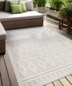 Tapis extérieur balcon - Nore blanc - sfeer