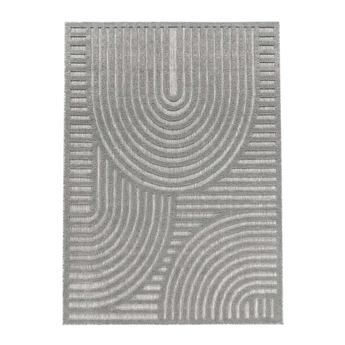 Tapis extérieur balcon - Reza gris - overzicht Tapis extérieur balcon - Reza gris - overzicht