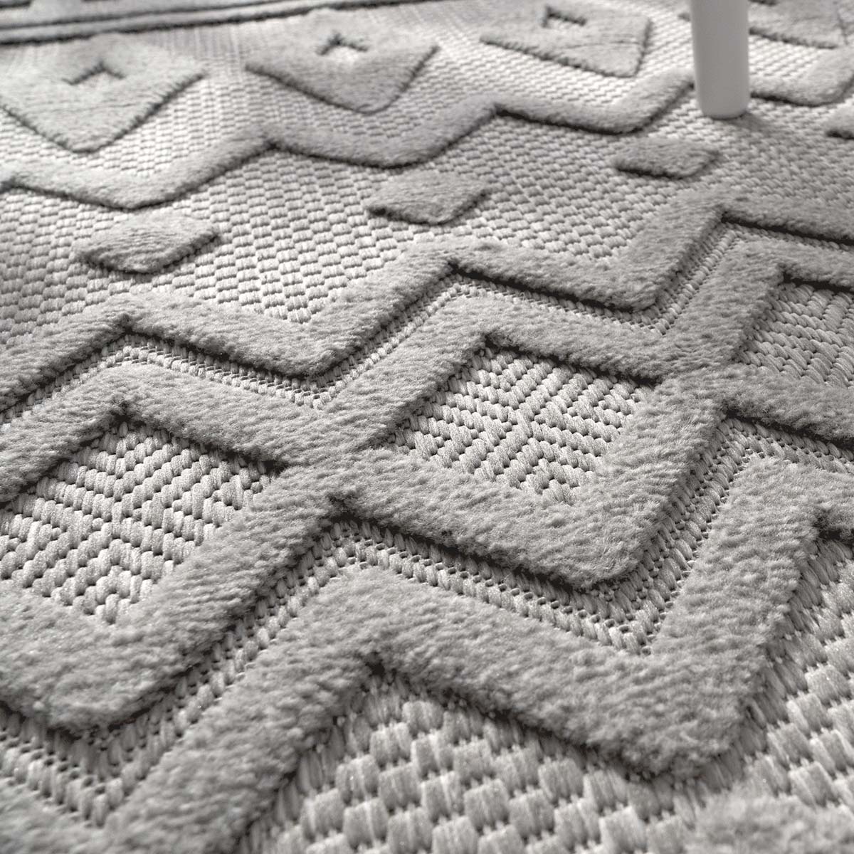 Tapis extérieur/intérieur - Nore gris - close up Tapis extérieur/intérieur - Nore gris - close up
