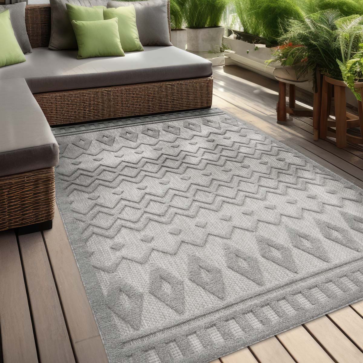 Tapis extérieur/intérieur - Nore gris - sfeer Tapis extérieur/intérieur - Nore gris - sfeer