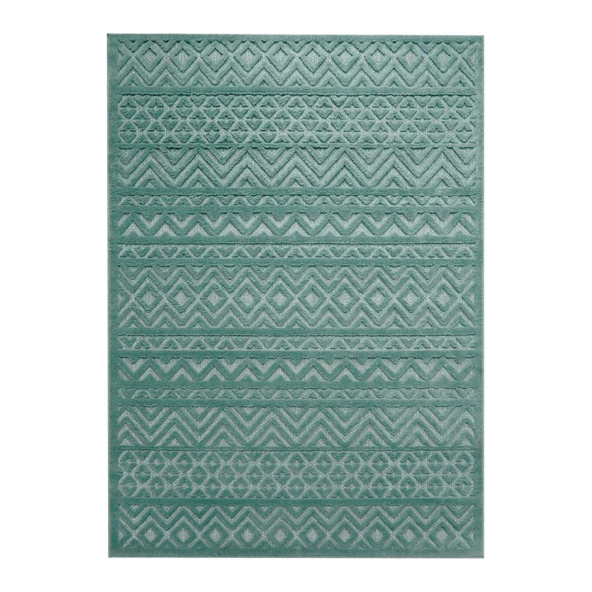 Tapis extérieur balcon - Elio turquoise - overzicht Tapis extérieur balcon - Elio turquoise - overzicht