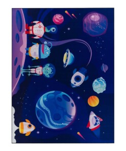 Tapis de jeu galaxie - Lumi multi - overzicht