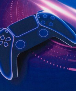 Tapis enfant gamer - Lumi multi - close up, thumbnail Tapis enfant gamer - Lumi multi - close up, thumbnail