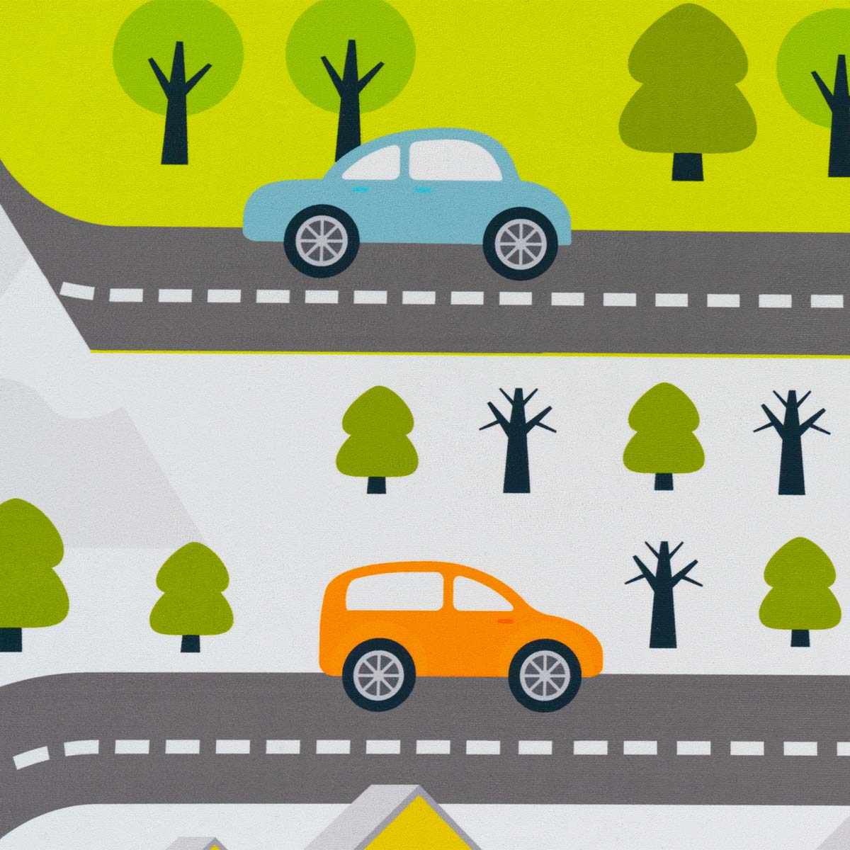 Tapis de jeu - Lumi vert/multi - close up Tapis de jeu - Lumi vert/multi - close up