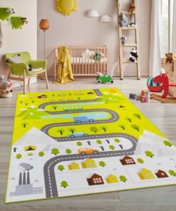 Tapis de jeu - Lumi vert/multi - sfeer