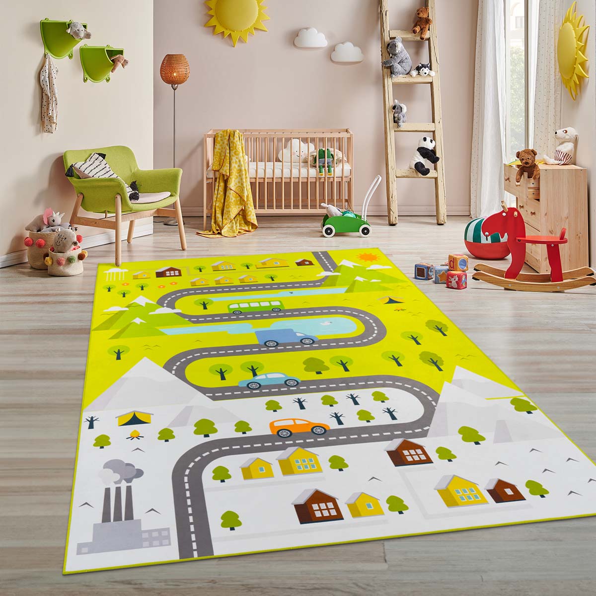 Tapis de jeu - Lumi vert/multi - sfeer Tapis de jeu - Lumi vert/multi - sfeer