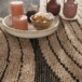 Tapis extérieur jute​ - Tides beige - close up, thumbnail