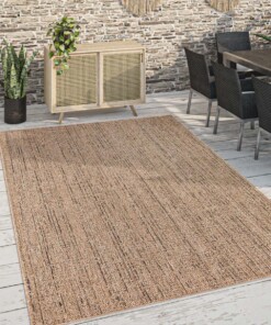 Tapis extérieur jute​ - Lobe beige - sfeer