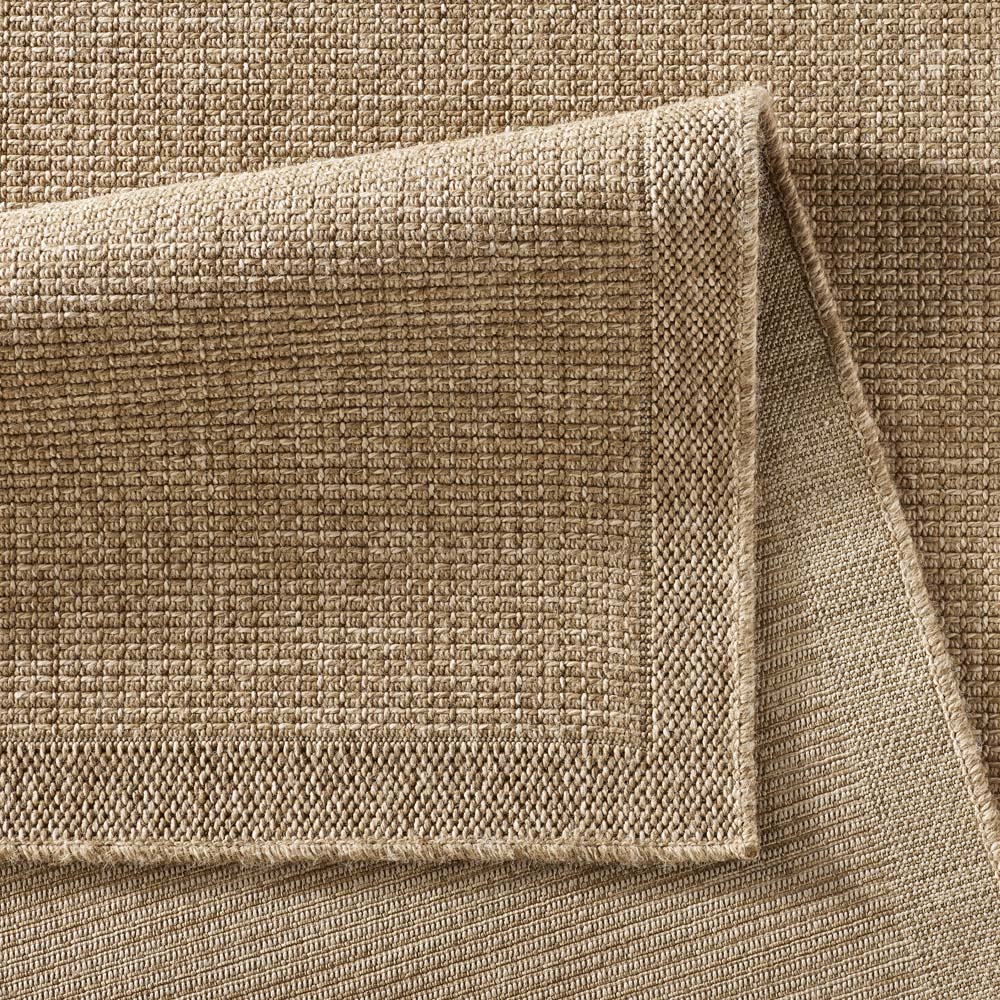 Tapis de balcon jute - Elara beige - close up Tapis de balcon jute - Elara beige - close up