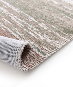 Tapis Design - Velura Vert Forêt/Rouge Tapis Design - Velura Vert Forêt/Rouge