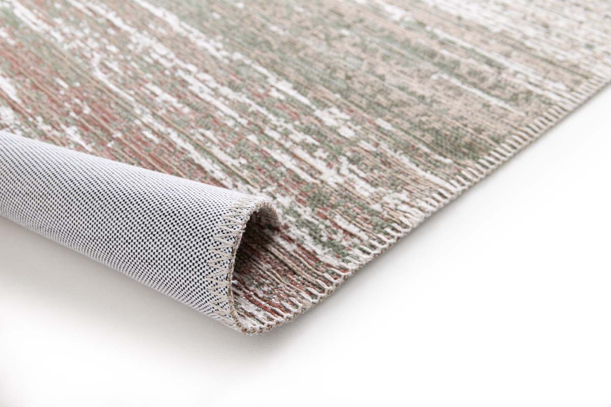 Tapis Design - Velura Vert Forêt/Rouge Tapis Design - Velura Vert Forêt/Rouge