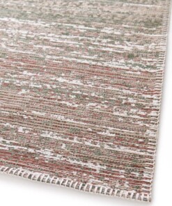 Tapis Design - Velura Vert Forêt/Rouge Tapis Design - Velura Vert Forêt/Rouge