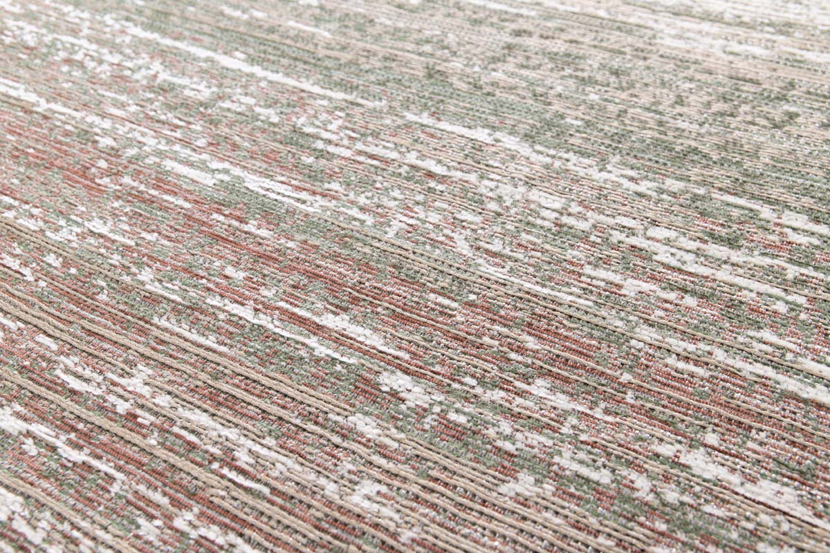 Tapis Design - Velura Vert Forêt/Rouge Tapis Design - Velura Vert Forêt/Rouge